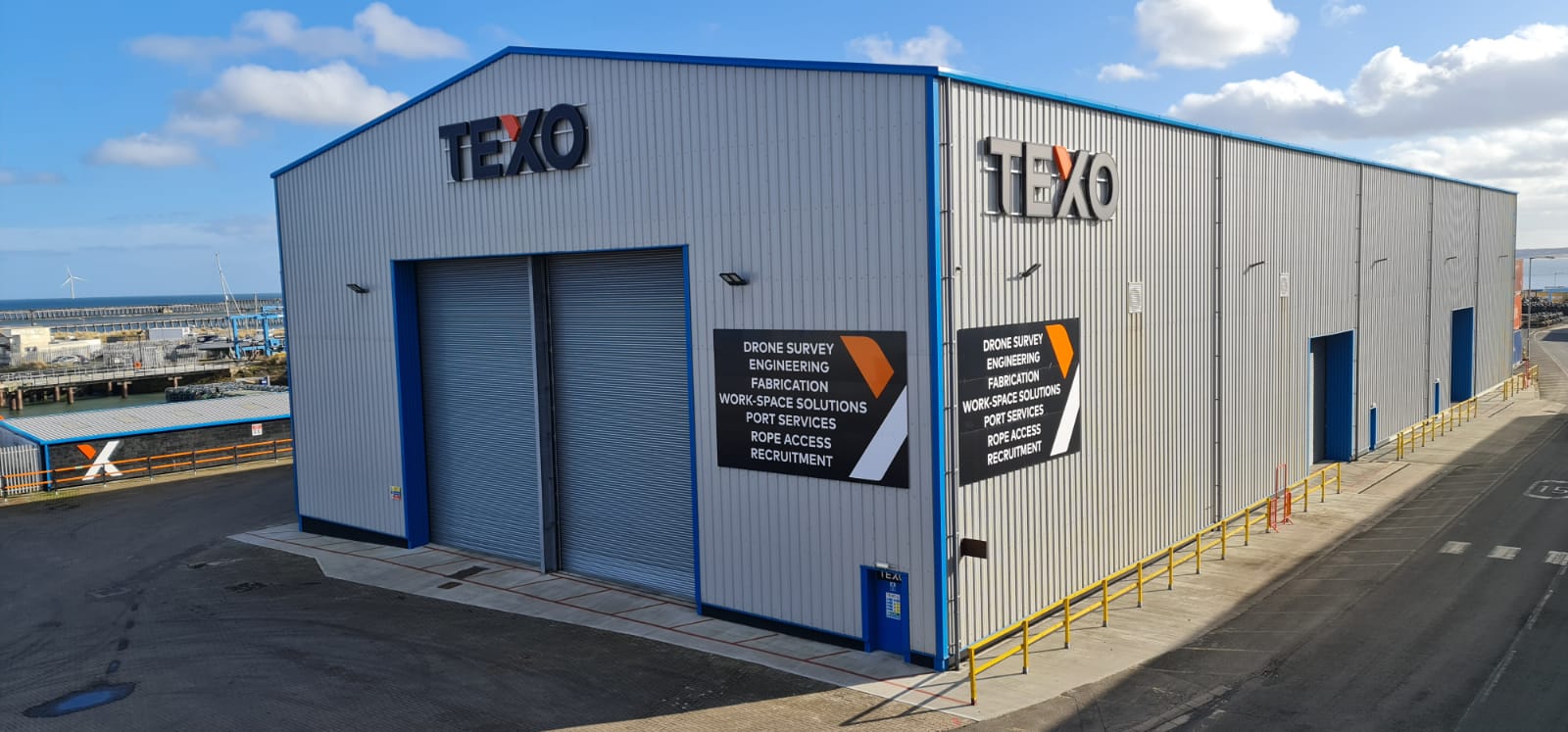 Texo Port Services slide