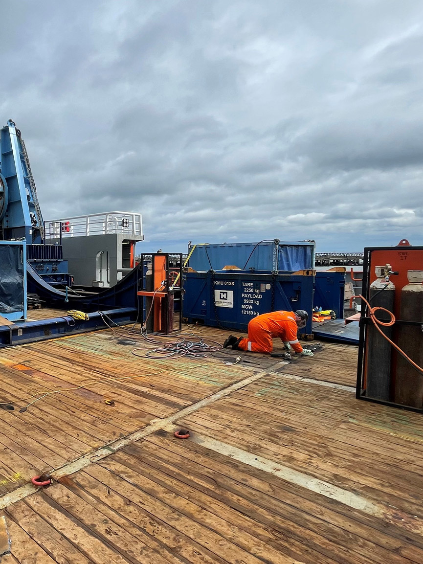 Demob Project for Offshore Supply Vessel During COVID Restrictions