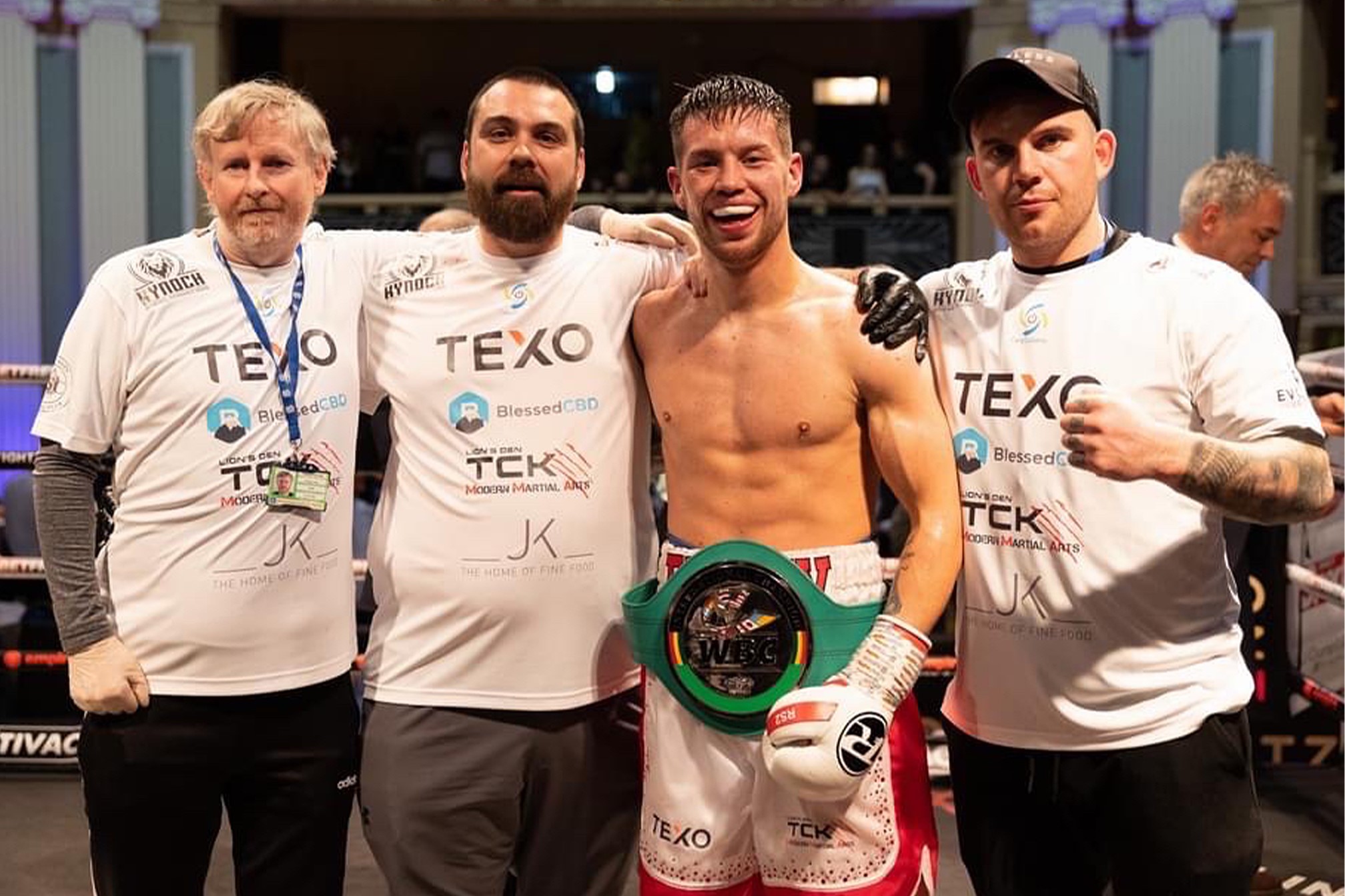 TEXO SUPPORT ALLOWS ABERDEEN BOXER TO REALISE PROFESSIONAL DREAM
