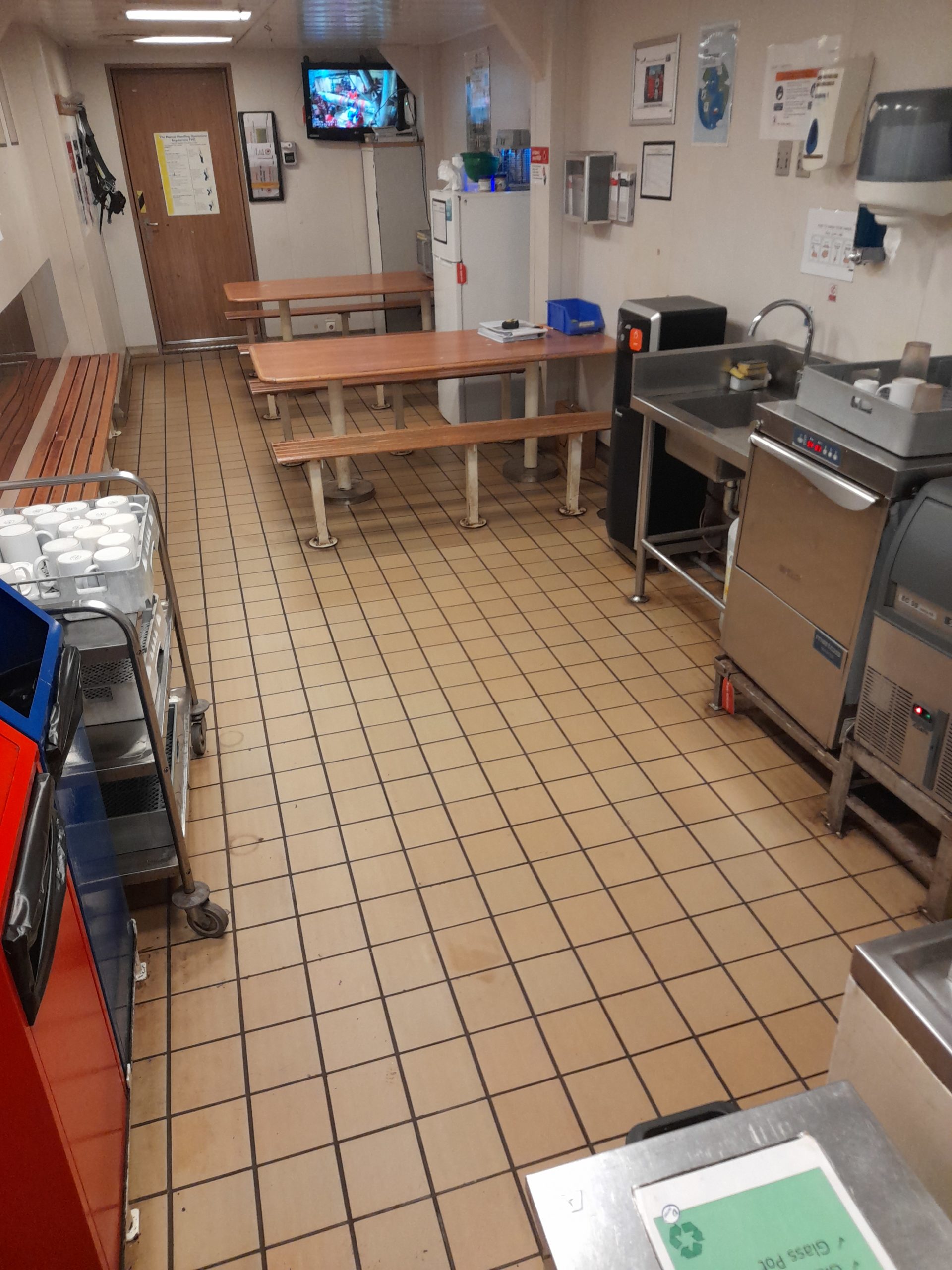 Offshore canteen upgrade