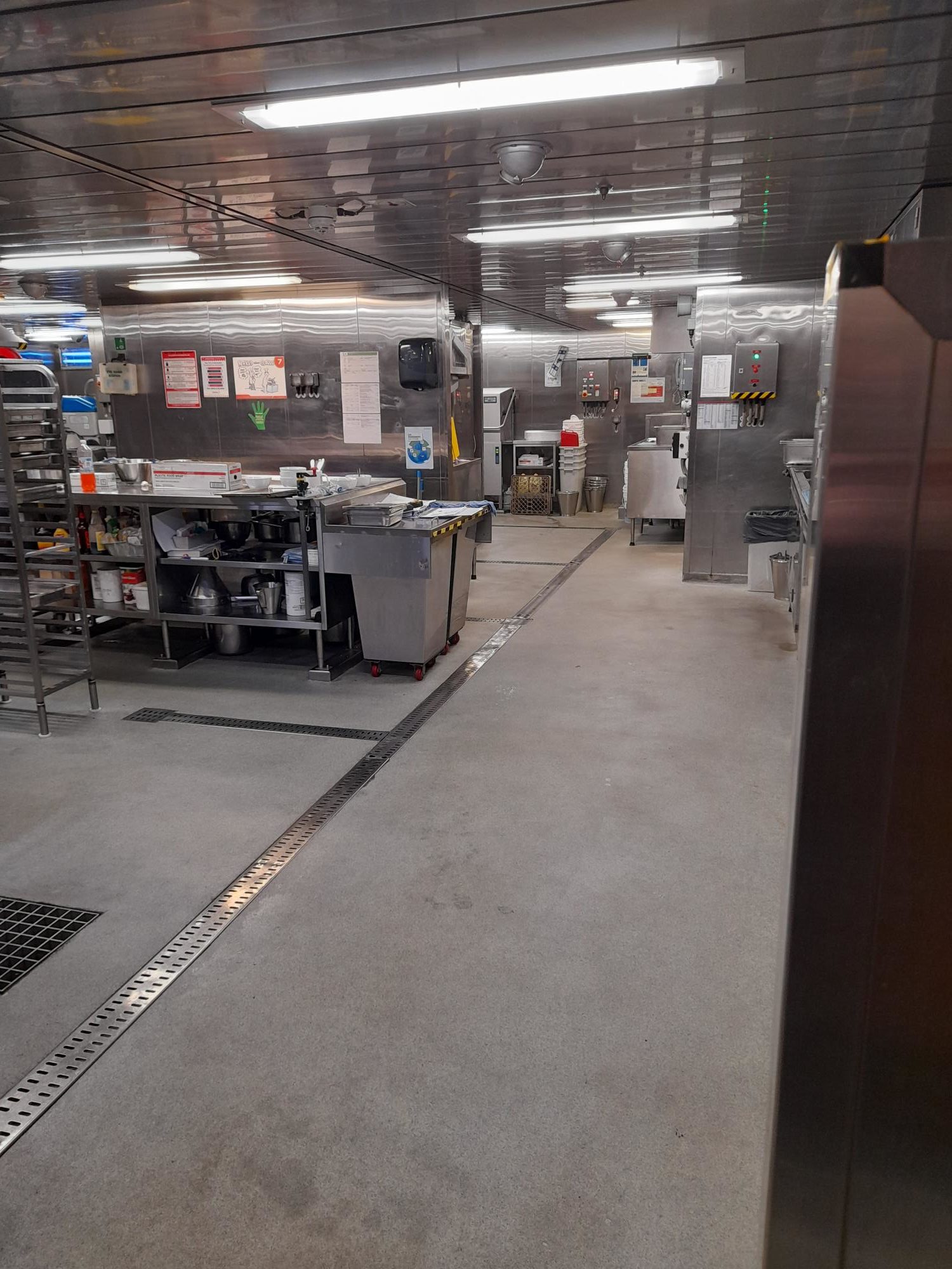 Replacement galley floor