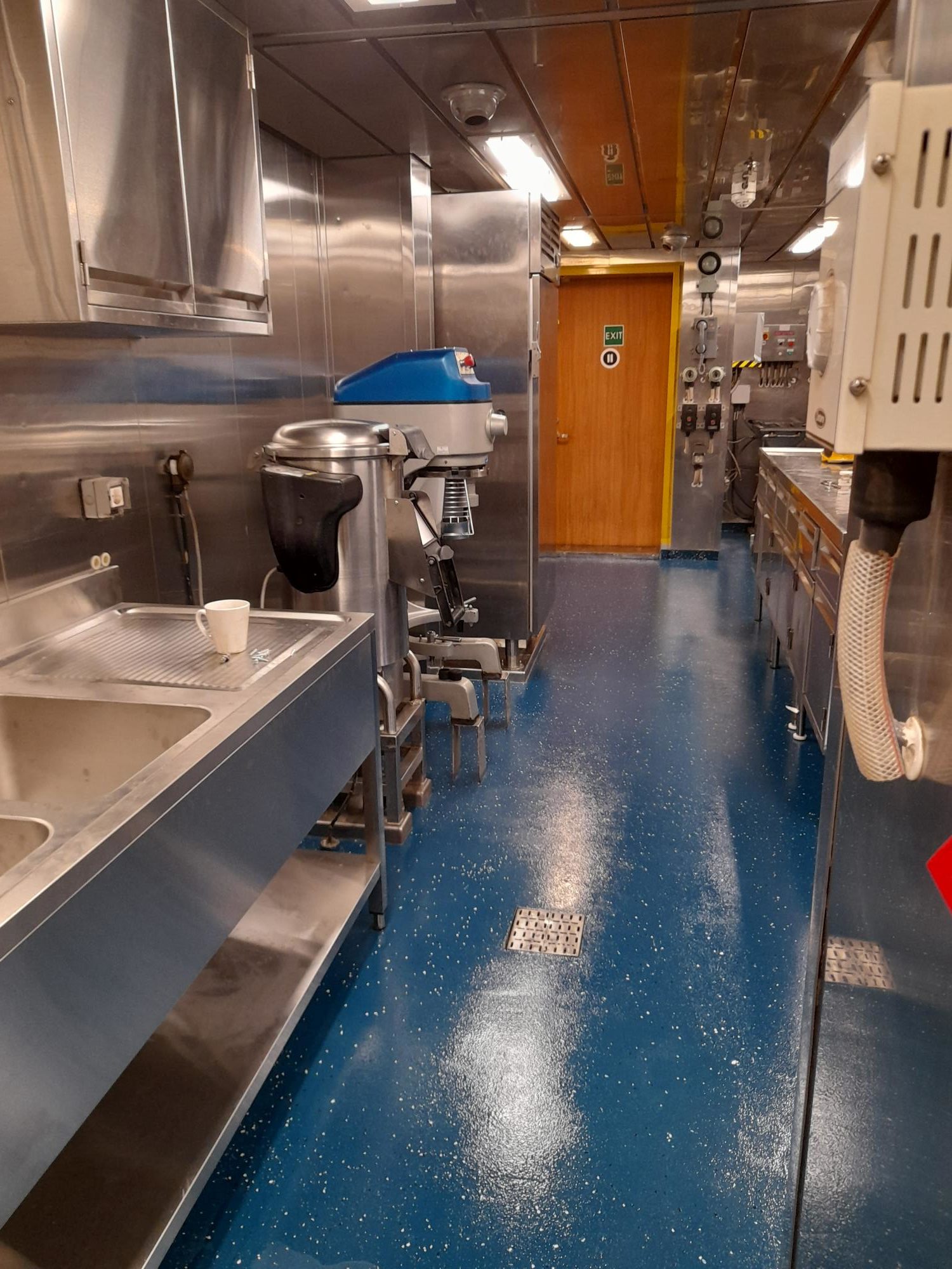 Replacement galley floor