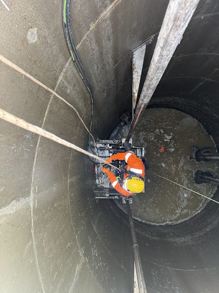 Rope access maintenance overhaul at Fryston