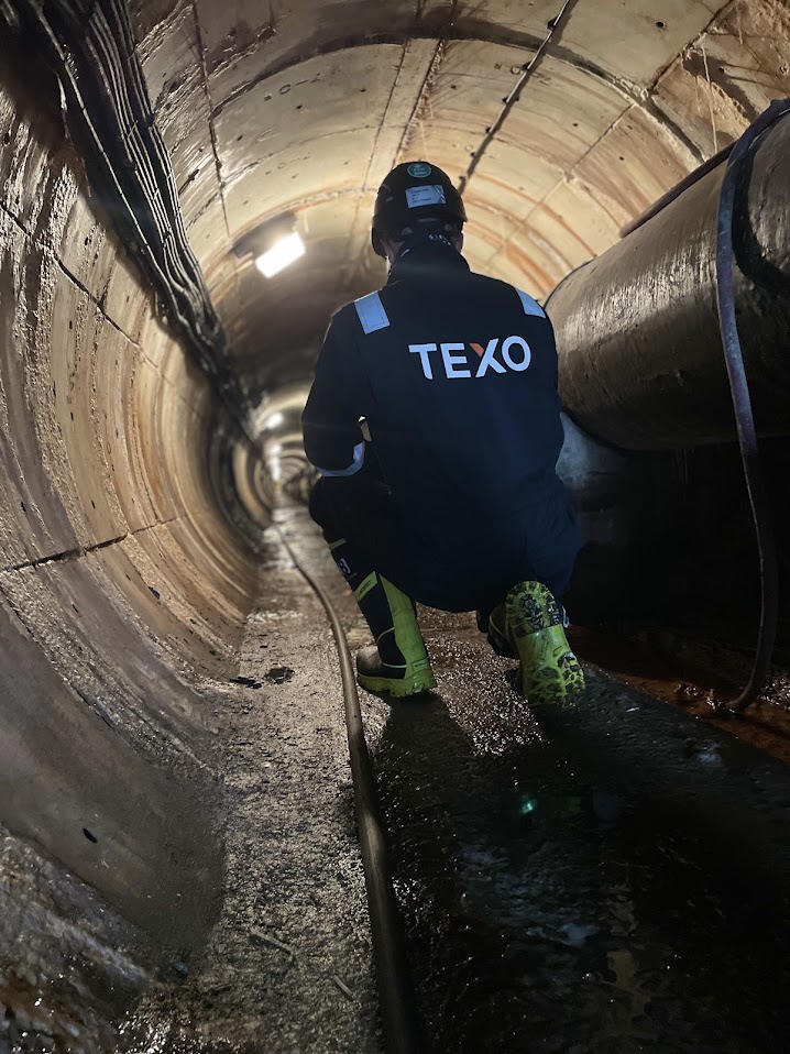 High-risk confined space shaft and tunnel inspection