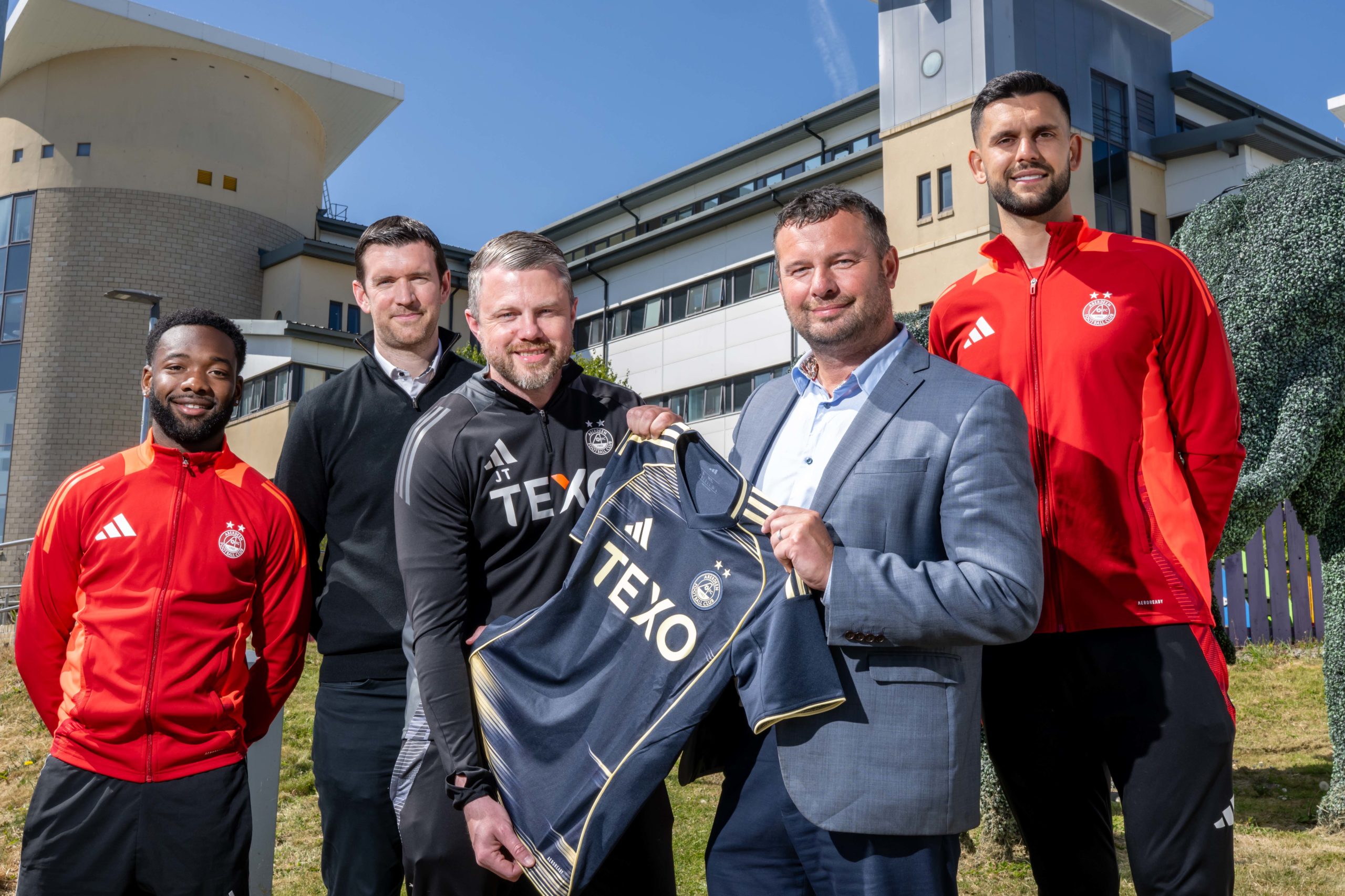 TEXO Extends Partnership with Aberdeen FC as Shirt Sponsor on Multi-Year
