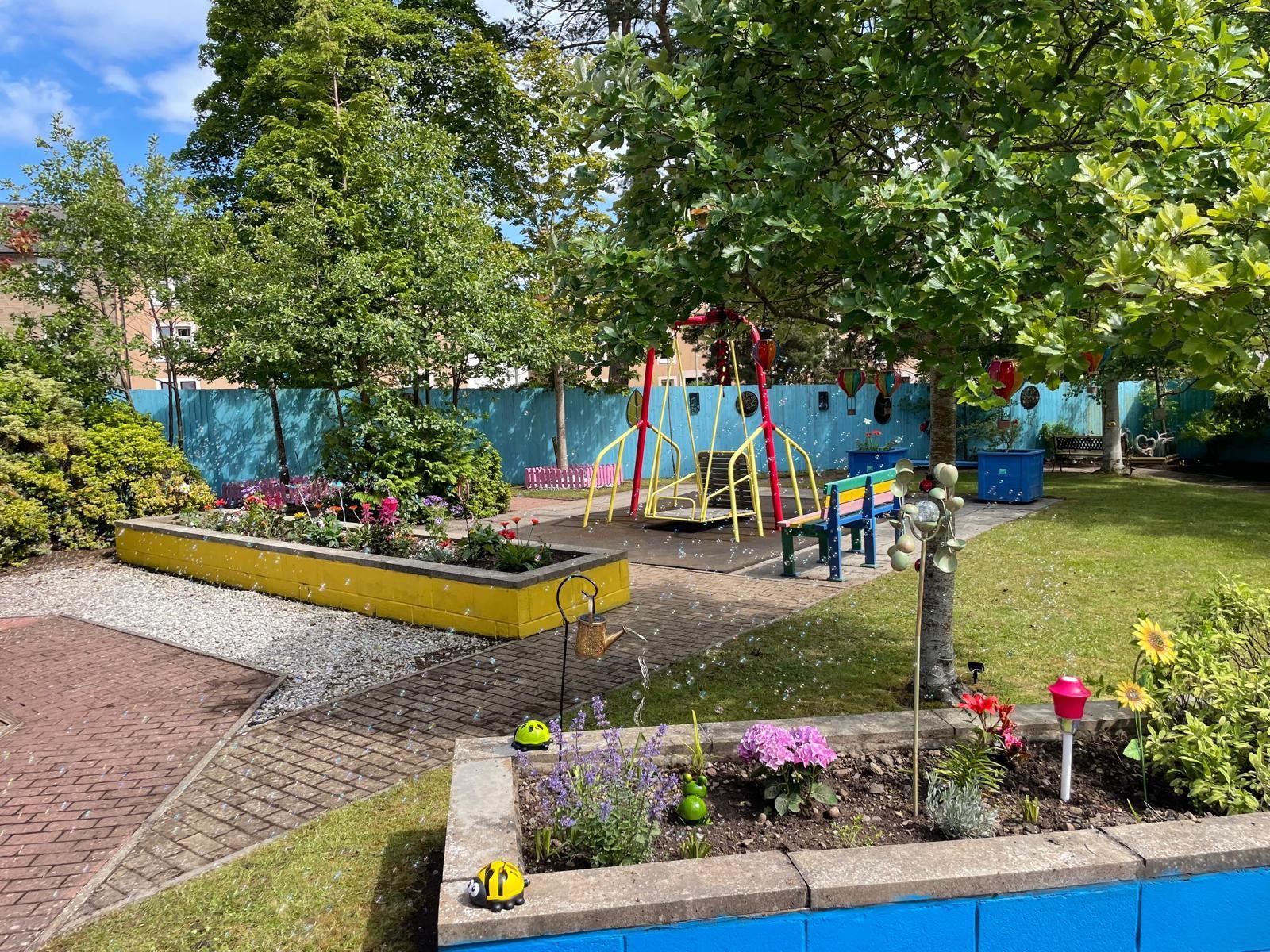 TEXO Foundation Brings New Life to Glenlaw House Sensory Garden
