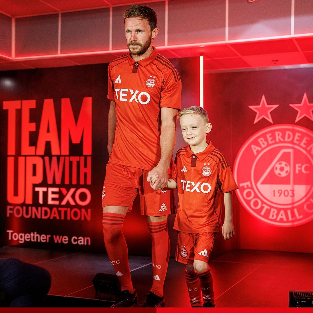 TEXO and Aberdeen FC Unite to Launch ‘TEAM UP with TEXO’ – A Community Mission for Aberdeen!