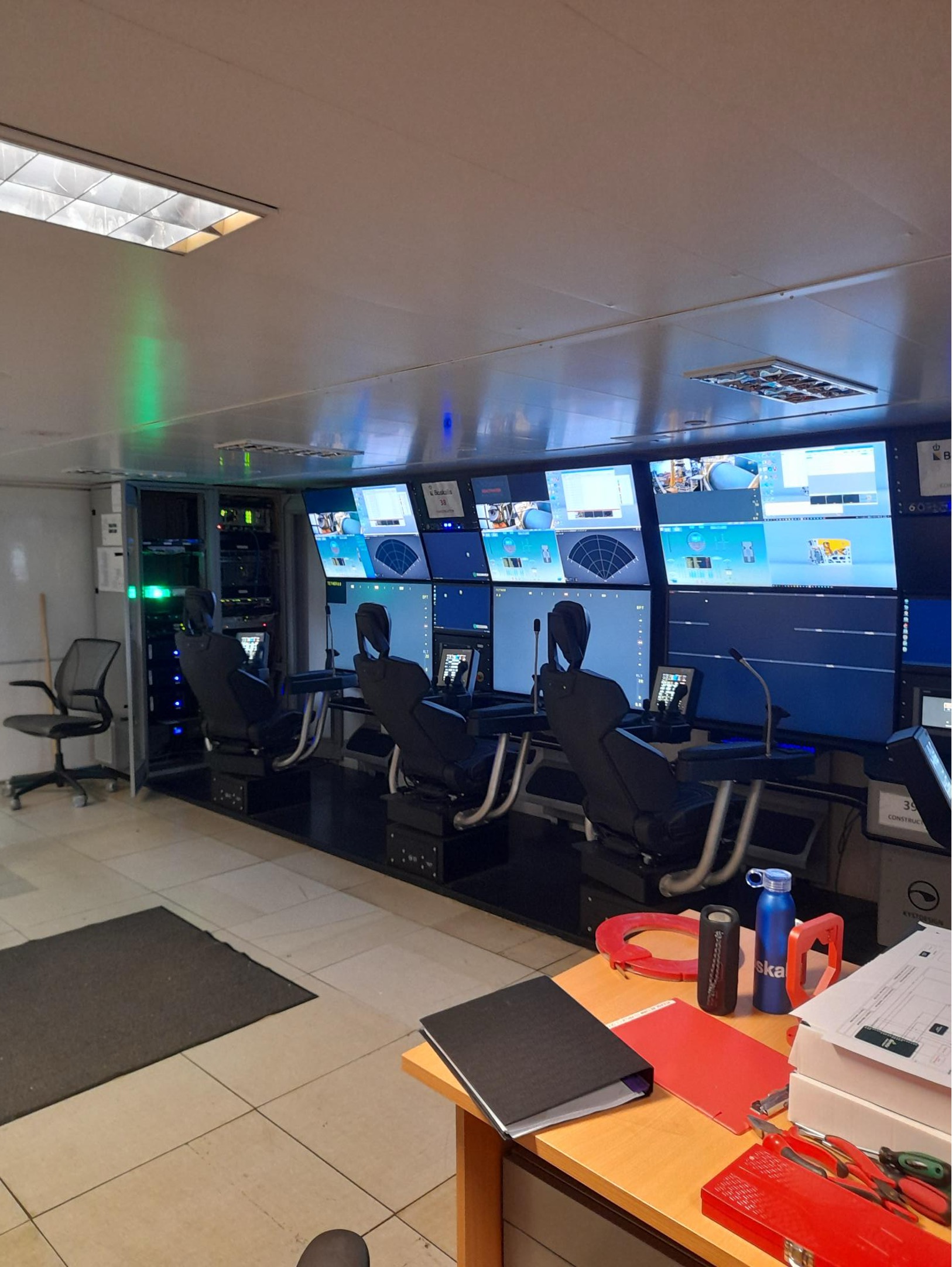 Creation of Dedicated ROV Meeting Room on Offshore Vessel
